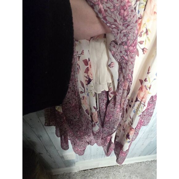 Misa LA Francoise Floral Ruffle Fairy Dress Sz. L New w Flaw - Picture 9 of 13